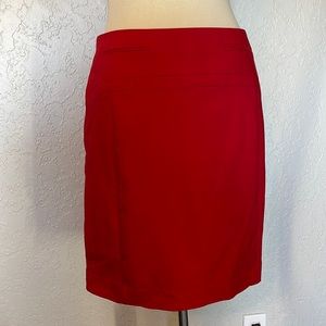 NWT Bright Red Express Pencil skirt